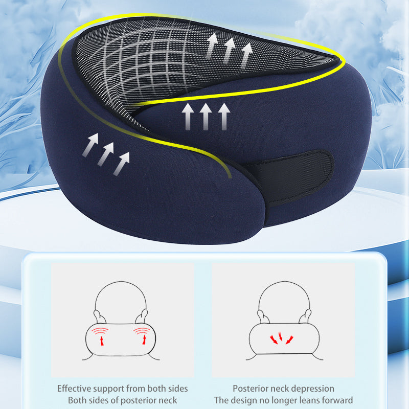 Travel Neck Pillow for Airplane By NIVICKS