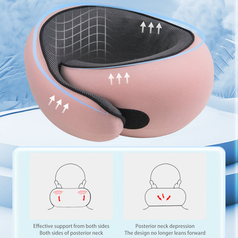 Travel Neck Pillow for Airplane By NIVICKS