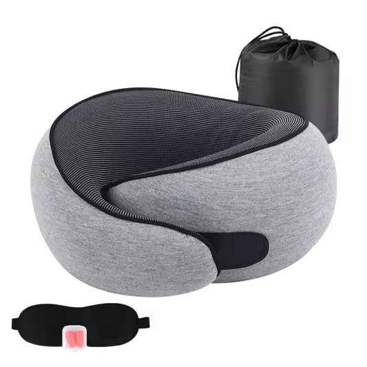 Travel Neck Pillow for Airplane By NIVICKS