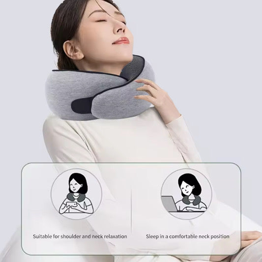 Travel Neck Pillow for Airplane By NIVICKS