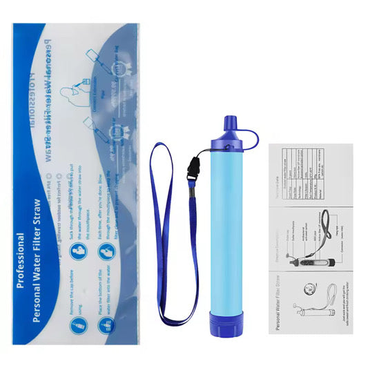 Outdoor Water Filter Personal Water Filtration Straw