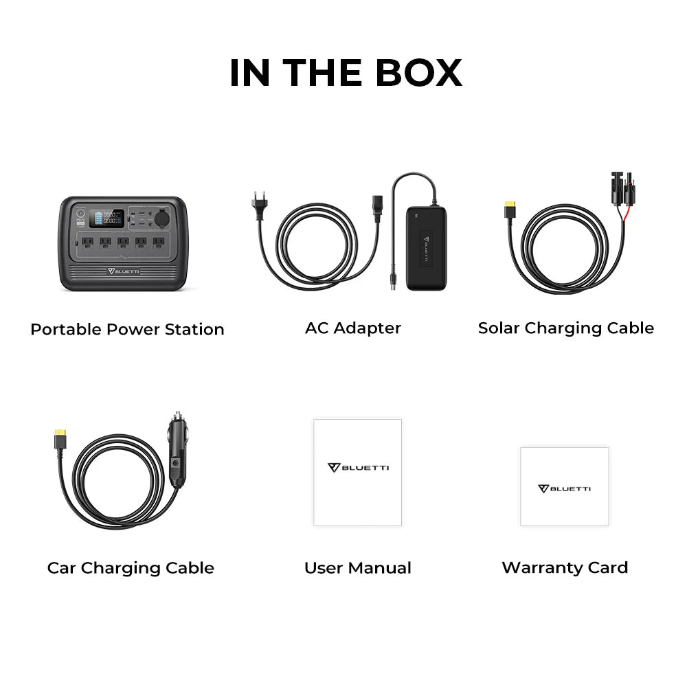 BLUETTI PS72 Solar Generator – Portable Power for Camping, RVs & Emergency Backup