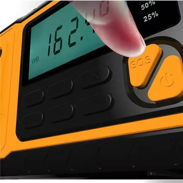 5000mAh Emergency Hand Crank Radio – Survival Essential for Power Outages & Disasters